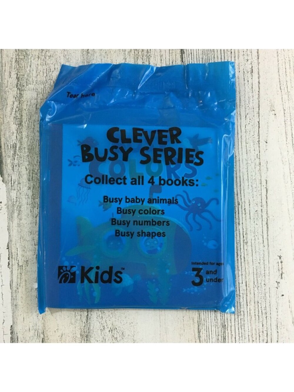 Chick Fil A Kids Meal Baby Toddler Busy Colors Board Book Clever Busy Series